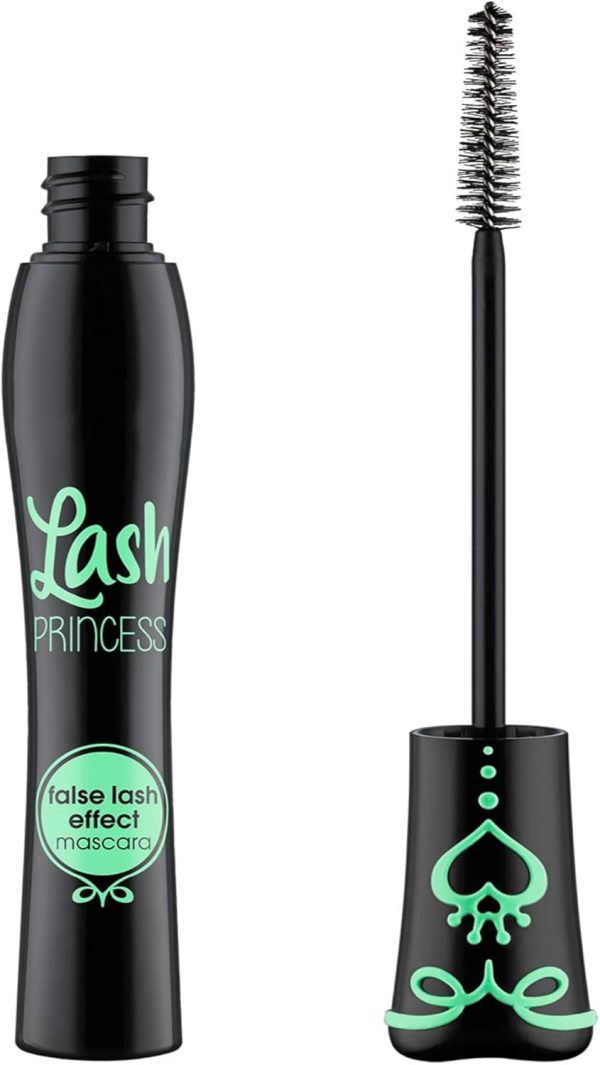 Khazna False Lash Effect Mascara, Lash Princess False Lash Waterproof Mascara, Smudgeproof Volume, Length, Paraben Free, 1 PCS