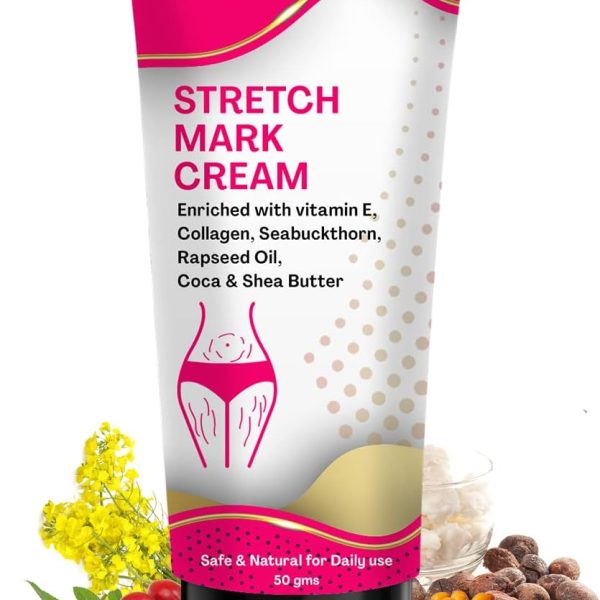 INTIMIFY Stretch Mark Removal Cream For Women, Stretch Mark Cream For Pregnancy, Stretch Mark Cream During Pregnancy, Stretch Mark Removal Ceam After Pregnancy 50g (Pack of 1)