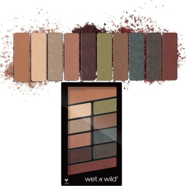 wet n wild Color Icon Eyeshadow 10 Pan Palette Comfort Zone, 0.3 ounce, 0.3 Ounce (Pack of 1), 759