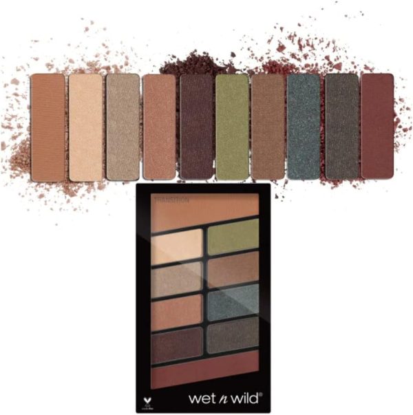 wet n wild Color Icon Eyeshadow 10 Pan Palette Comfort Zone, 0.3 ounce, 0.3 Ounce (Pack of 1), 759