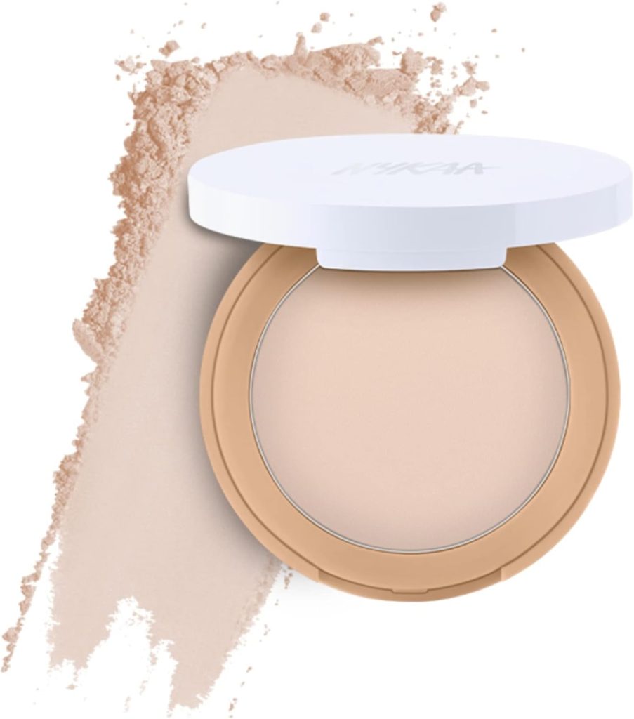 Nykaa All Day Matte 12Hr Oil Control and Hydrating Face Compact Powder With SPF 15 PA ++ & Vitamin E For Light, Neutral Skin tone (8 gm) - Ivory 01