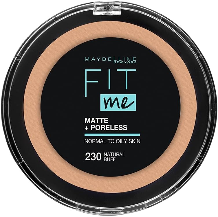 Maybelline New York Fit Me Matte & Poreless Powder, 230 Natural Buff, 54 Gm