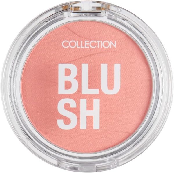 Collection Cosmetics Soft Glow Blusher, Blusher Powder, 4g, Peach