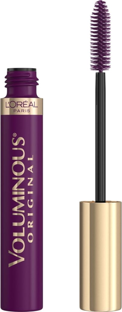 L’Oréal Paris L’Oreal Paris Original Voluminous Mascara, Building Mascara Volume and Length Formula, Washable, Deep Violet, 0.26 Fl Oz., 1 Count