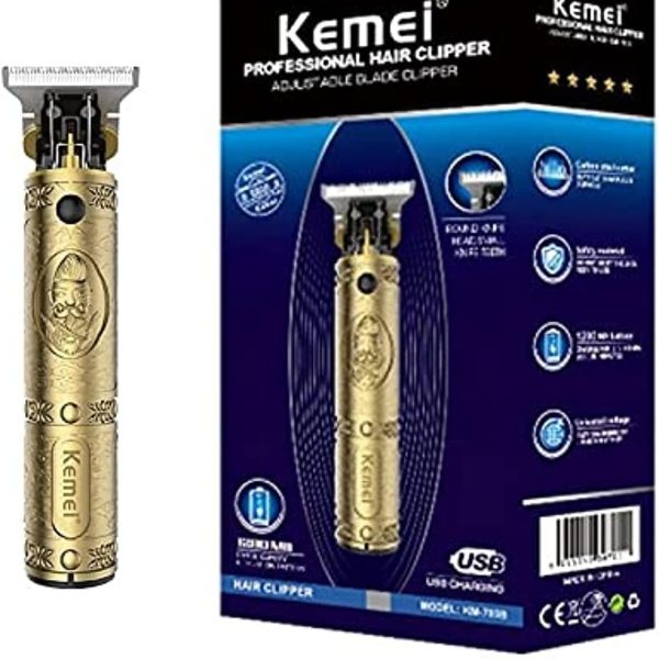 KEMEI Electric Hair Clipper -Zero Blade