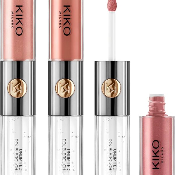 KIKO Milano Unlimited Double Touch Gift Set 01 | Lip Set with 3 Liquid Lipsticks with 2 Steps