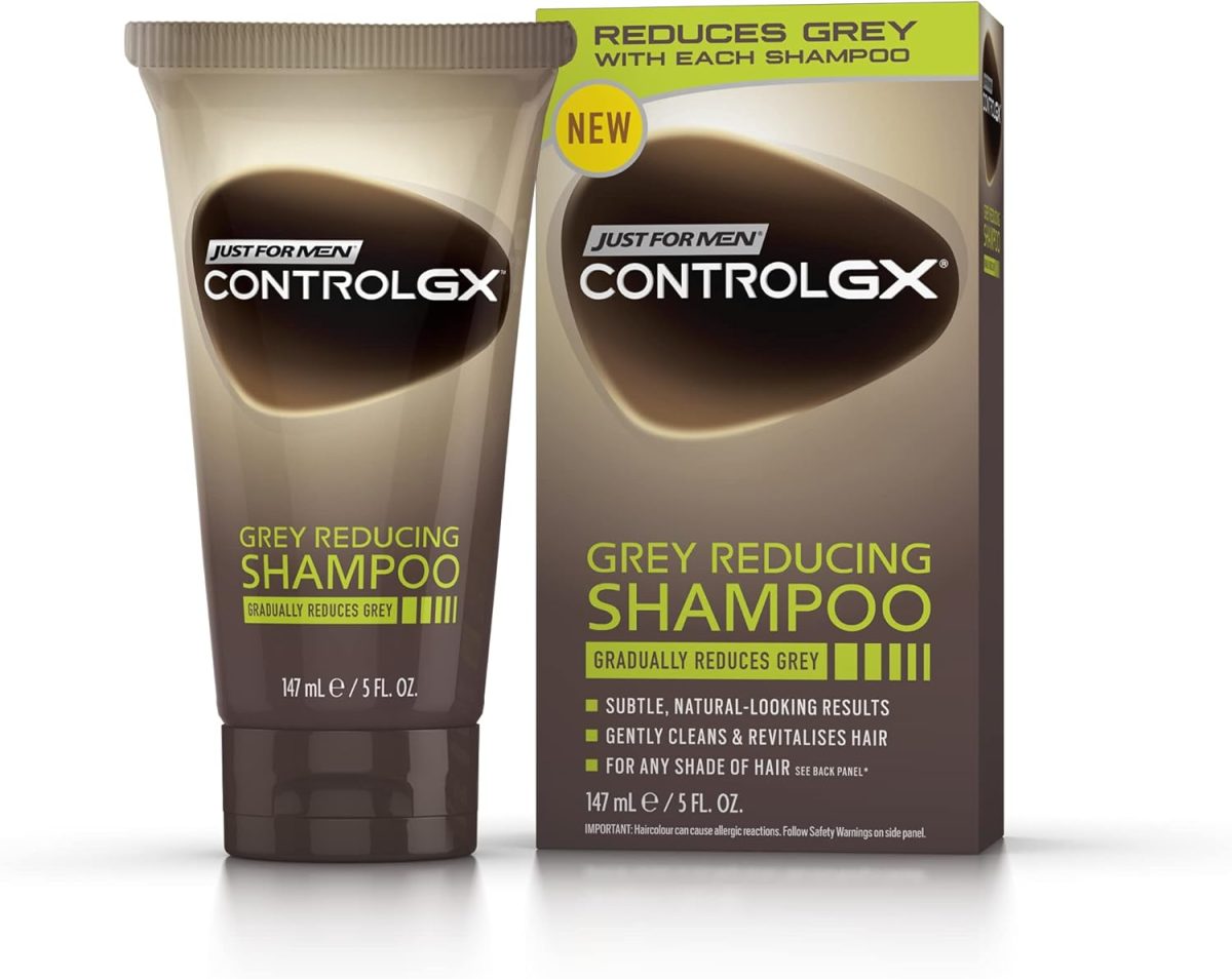 Just for Men Control GX Grey Reducing Shampoo, 5 Fluid Ounce