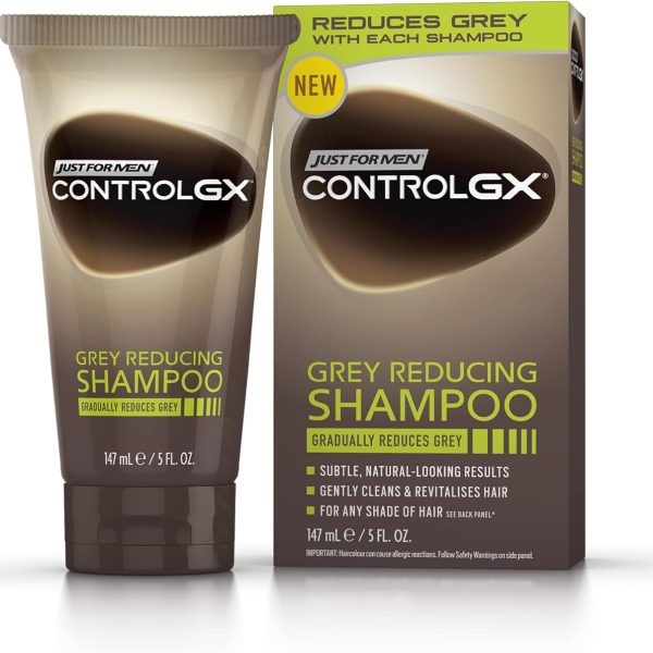 Just for Men Control GX Grey Reducing Shampoo, 5 Fluid Ounce