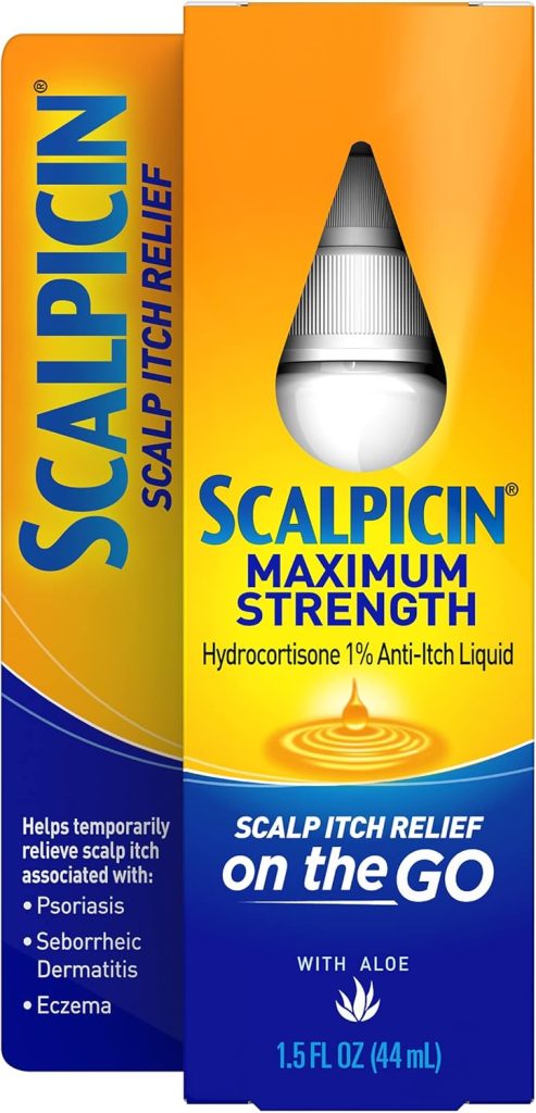 Scalpicin Maximum Strength Scalp Itch Medication: 1.5 OZ