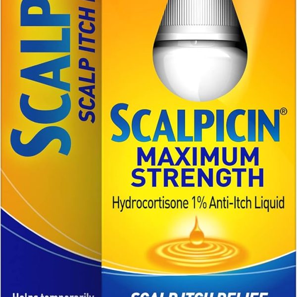 Scalpicin Maximum Strength Scalp Itch Medication: 1.5 OZ