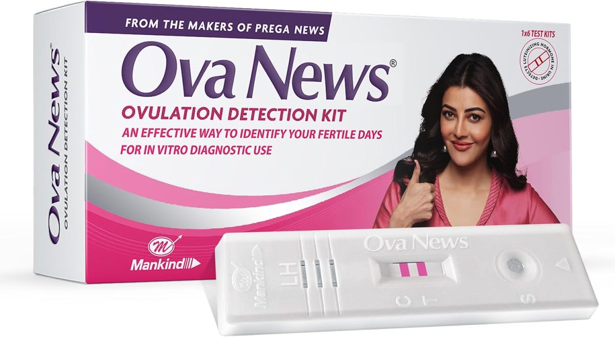 Ova News - Ovulation Detection Kit from Prega News | Identifies 5 Most Fertile Days to Conceive in 5 Mins