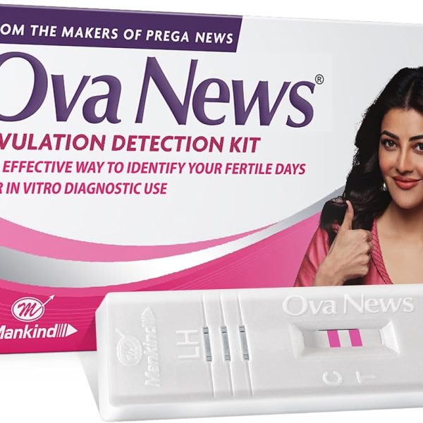 Ova News - Ovulation Detection Kit from Prega News | Identifies 5 Most Fertile Days to Conceive in 5 Mins