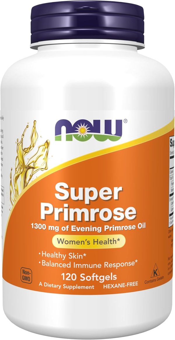 Now Foods, Super Primrose, Evening Primrose Oil, 120 Softgels