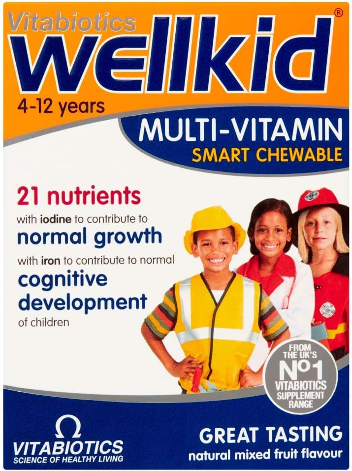 Wellkid Vitabiotics Smart Chewables - 30 Tabs