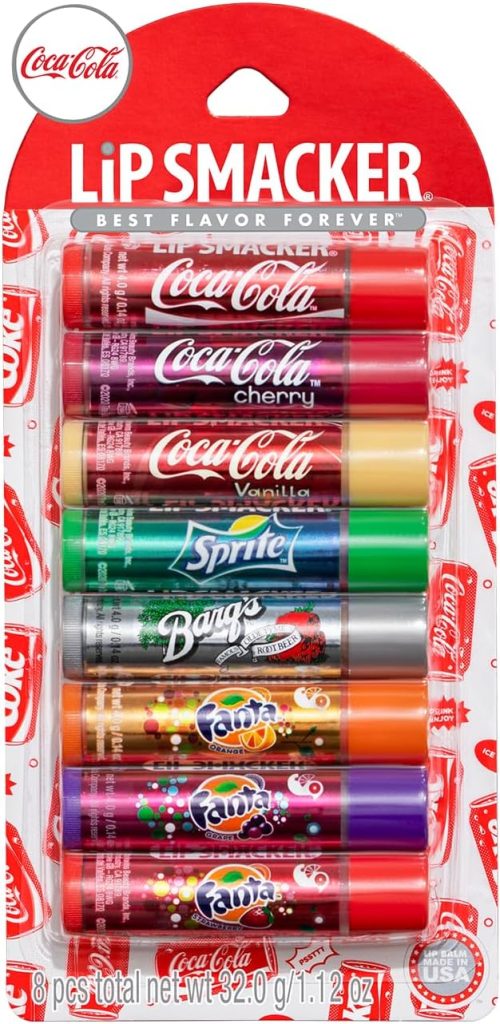 Lip Smacker Coca-Cola Party Pack Lip Glosses, 8 Count, Coca Cola Variety 1 (SFS ONLY)