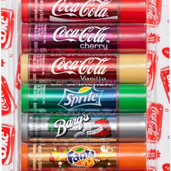 Lip Smacker Coca-Cola Party Pack Lip Glosses, 8 Count, Coca Cola Variety 1 (SFS ONLY)