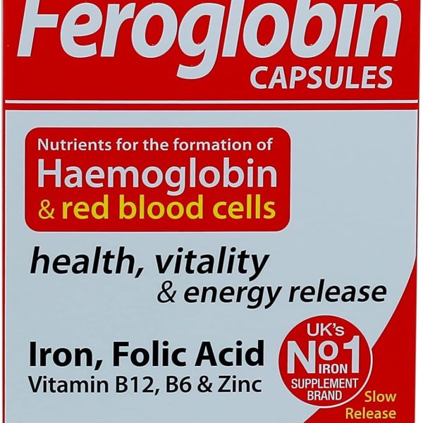 Vitabiotics Feroglobin B12 Capsules 30's