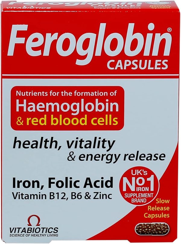 Vitabiotics Feroglobin B12 Capsules 30's