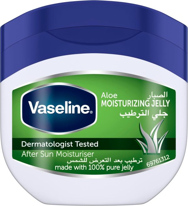 Vaseline Moisturizing Petroleum Jelly, for dry skin, Aloe Fresh, to heal dry and damaged skin, 100ml