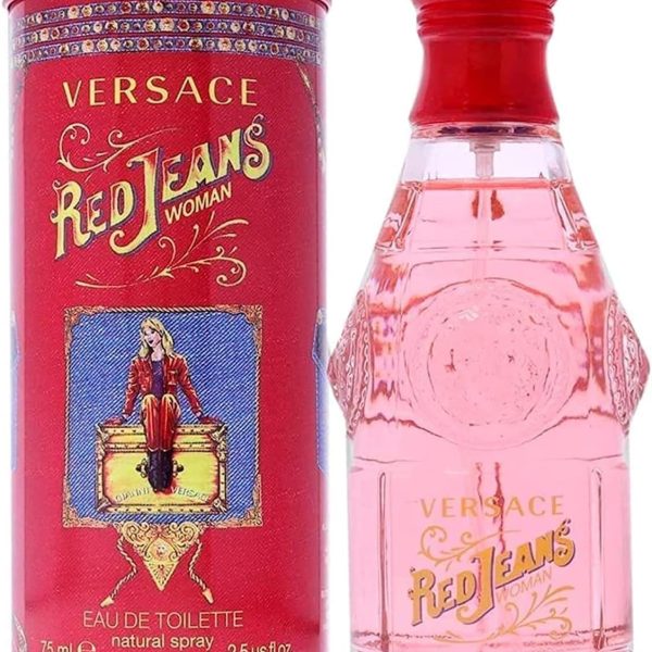 Versace Red Jeans For Women 75ml - Eau de Toilette