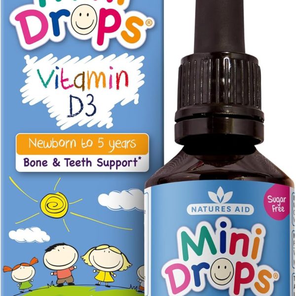 Natures Aid Vitamin D3 400Iu Drops, 50 ml