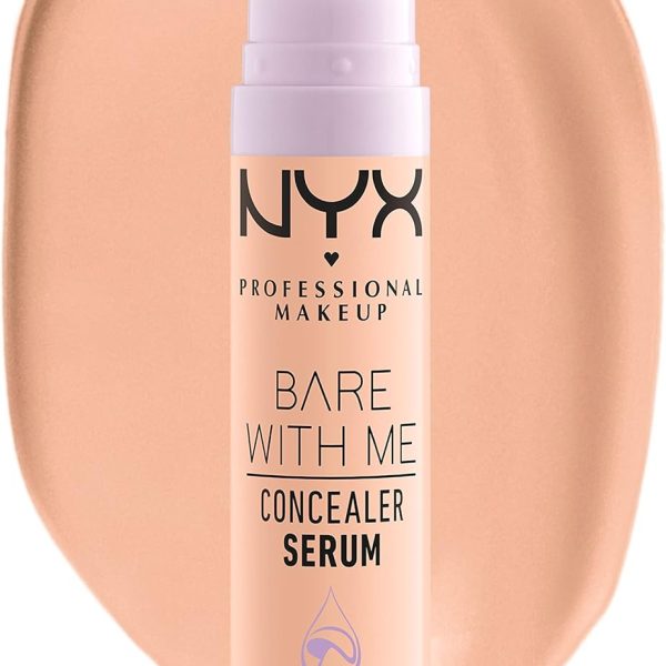 NYX PROFESSIONAL MAKEUP BARE WITH ME CONCEALER SERUM MEDIUM VANILLA