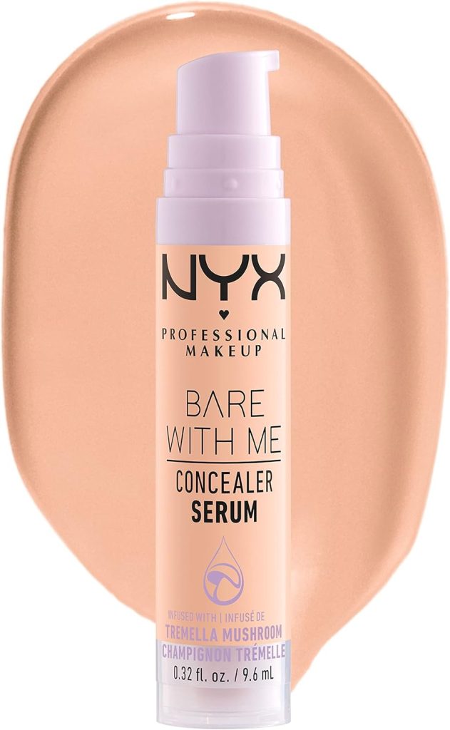 NYX PROFESSIONAL MAKEUP BARE WITH ME CONCEALER SERUM MEDIUM VANILLA