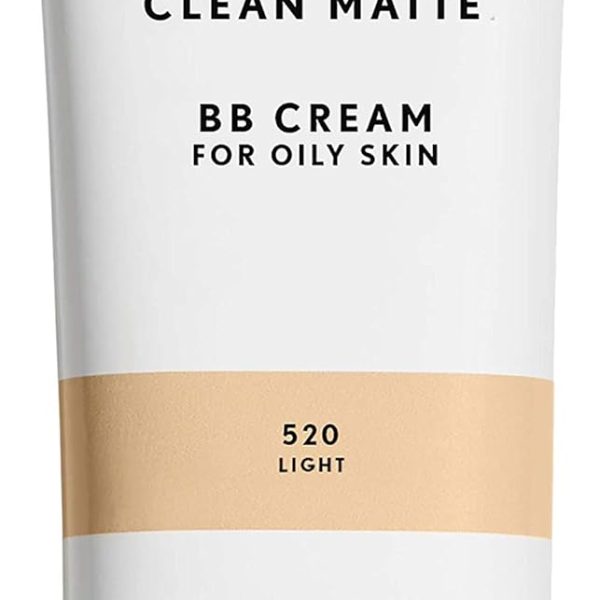 COVERGIRL - Clean Matte BB Cream, Oil-Free, Long-Lasting, Sensitive Skin, Lightweight, 100% Cruelty-Free