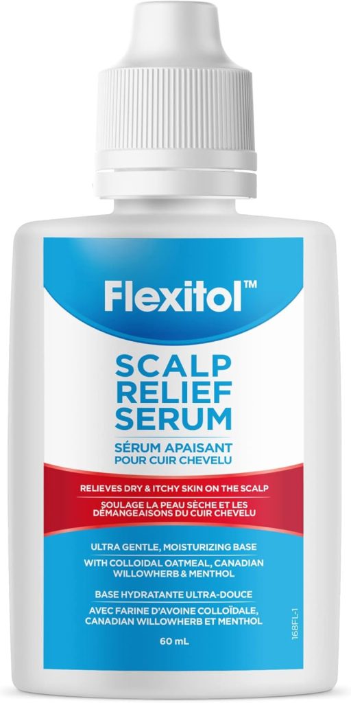 Flexitol Scalp Relief Serum for Itchy Scalp with 2% Colloidal Oatmeal, 2 Ounce