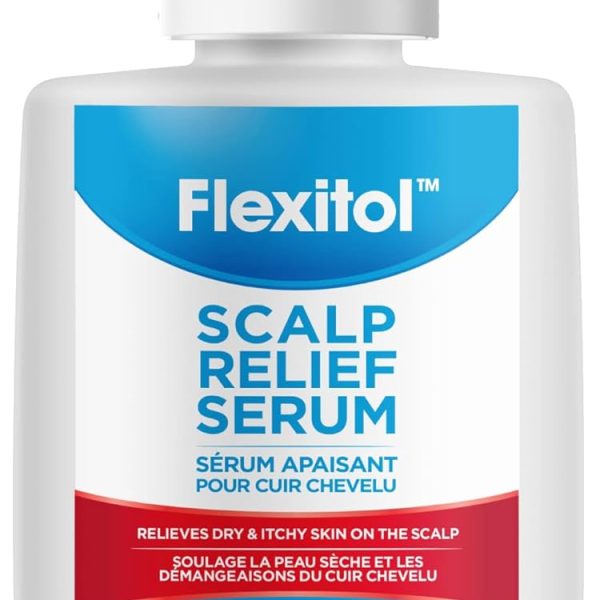 Flexitol Scalp Relief Serum for Itchy Scalp with 2% Colloidal Oatmeal, 2 Ounce