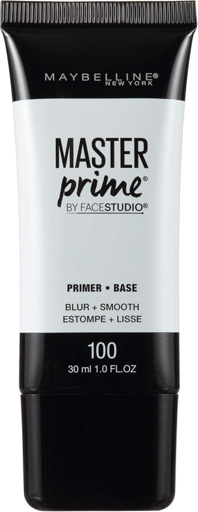 Maybelline Face Studio Master Prime Face Primer Makeup Base, Blur + Smooth, 1 Count