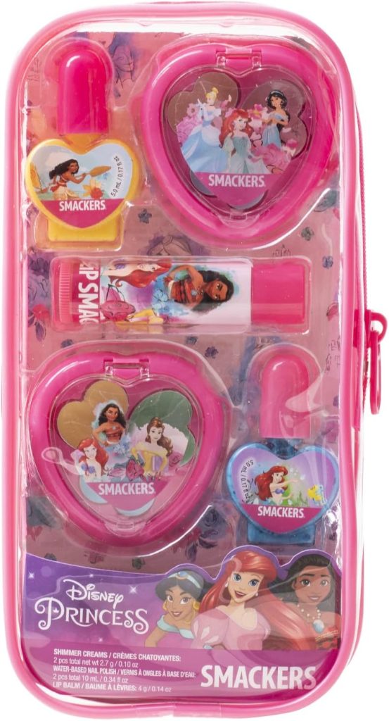 Lip Smacker Disney Princess Pouch Makeup Set And Bag For Girls