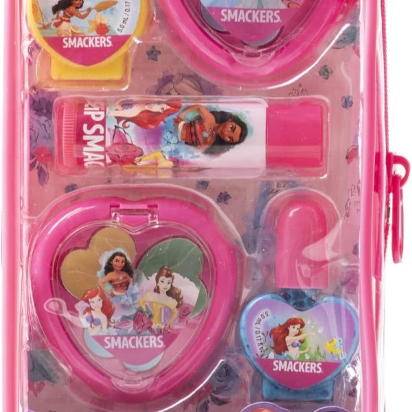 Lip Smacker Disney Princess Pouch Makeup Set And Bag For Girls