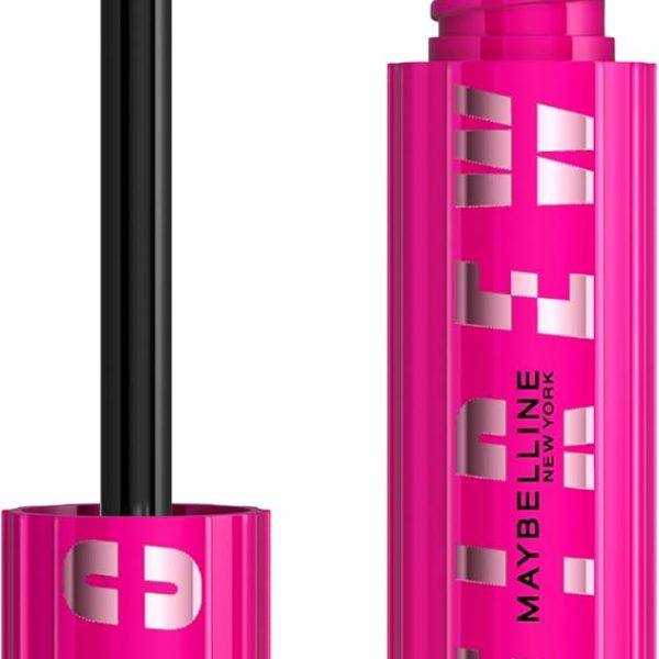 Maybelline Lash Sensational Firework Washable Mascara, Lengthening & Volumizing Mascara for up to 24HR wear, Very Black, 1 Count