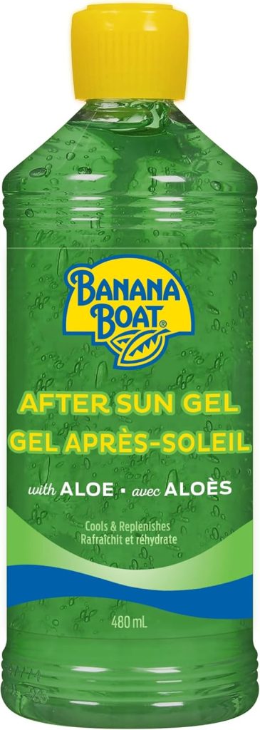 Banana Boat Soothing After Sun Gel with Aloe Vera, Reef Friendly, 16oz. - Pack of 3