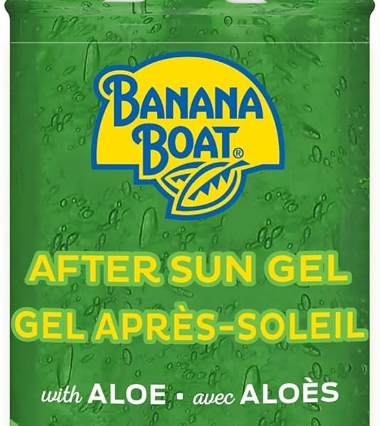 Banana Boat Soothing After Sun Gel with Aloe Vera, Reef Friendly, 16oz. - Pack of 3