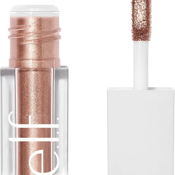 e.l.f. Liquid Metallic Eyeshadow, Quick-Drying, Long-Lasting, Gel-Based Formula For One-Swipe Pigmented Coverage, Vegan & Cruelty-Free, Comet