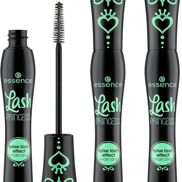 essence | 3-pack Lash Princess False Lash Effect Mascara | Gluten & Cruelty Free | Black