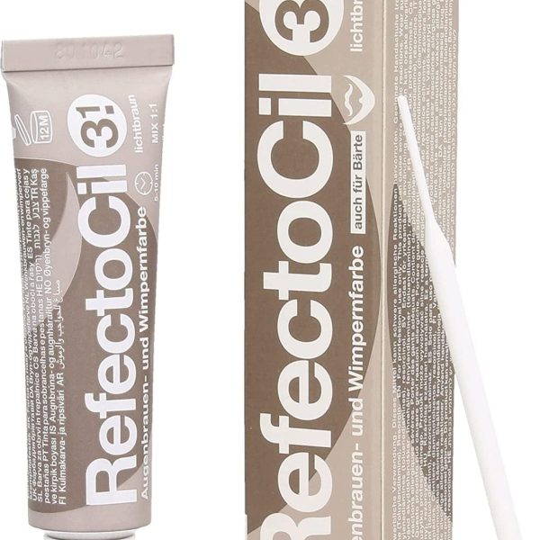 Refectocil Eye Lash & Eye Brow Tints 3.1 Light Brown, 15 ml