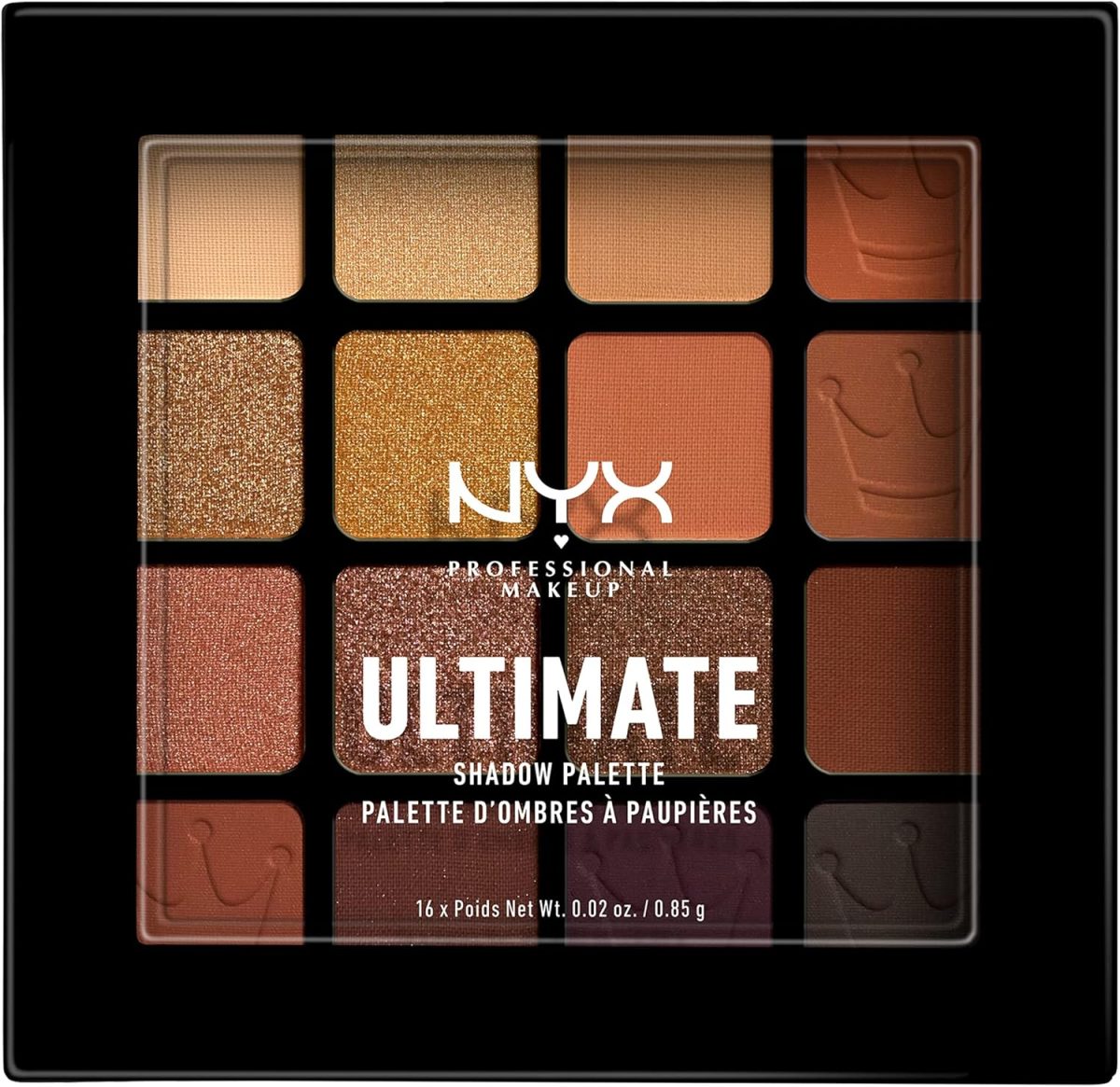 NYX PROFESSIONAL MAKEUP Ultimate Shadow Palette, Eyeshadow Palette - Ultimate Queen