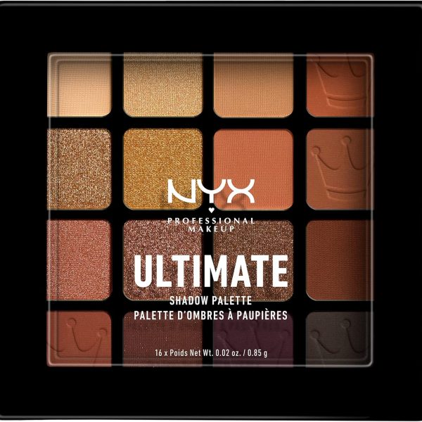 NYX PROFESSIONAL MAKEUP Ultimate Shadow Palette, Eyeshadow Palette - Ultimate Queen