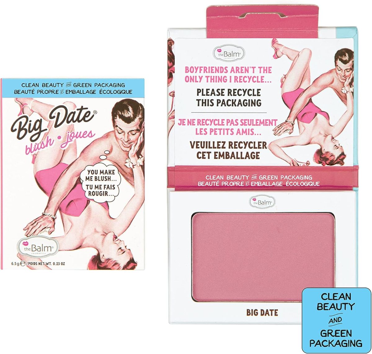 Thebalm Big Date BlUSh Powder BlUShes