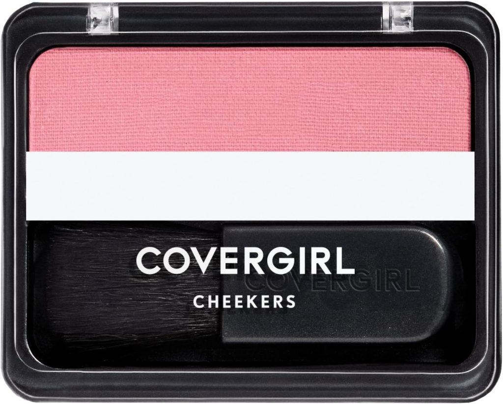 COVERGIRL Cheekers Blendable Powder Blush, Classic Pink, 1 Count (packaging may vary)