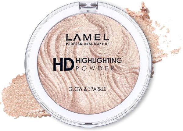 LAMEL HD Highlighting Face Powder - Long-lasting & Fade-Resistant Wear - 402