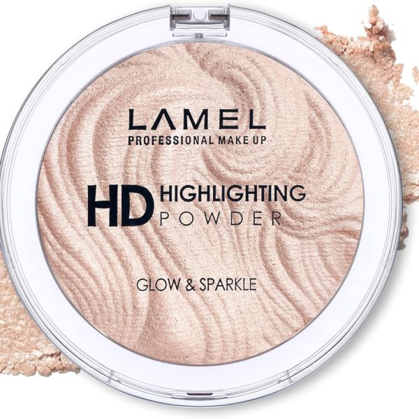 LAMEL HD Highlighting Face Powder - Long-lasting & Fade-Resistant Wear - 402