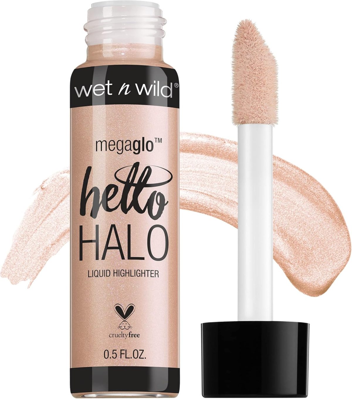 Wet n Wild Megaglo Liquid Highlighter, Halo Goodbye, 0.5 Ounce 304A