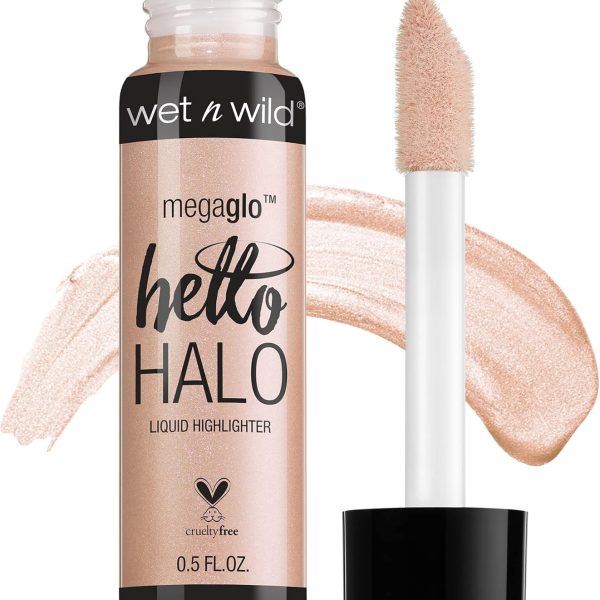 Wet n Wild Megaglo Liquid Highlighter, Halo Goodbye, 0.5 Ounce 304A