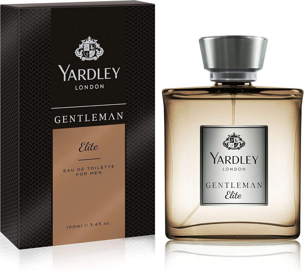 Yardley London Gentleman Elite Luxury Fragrance Eau De Parfum, Basil, Grapefruit, Sandalwood And Amber, 100 Ml