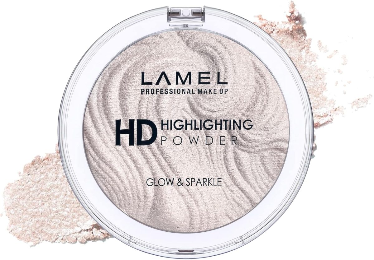 Lamel HD Highlighting Powder - Highlighter - For Natural Glow - Cruelty Free - N.401