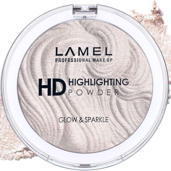 Lamel HD Highlighting Powder - Highlighter - For Natural Glow - Cruelty Free - N.401